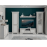 Comoda Yasen White 3D1S 161cm, Pin argintiu