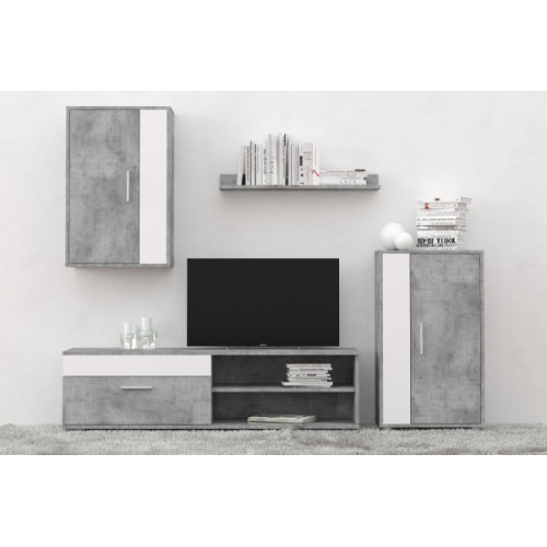 Living Yasen Mini Barato (stejar artizan; beton/nymphaea alba)