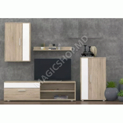 Living Yasen Mini Barato (Stejar Sonoma/Nymphaea albă)