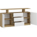 Comodă Yasen Boston 160x90x35 (stejar artizanal auriu/alb)