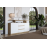 Comodă Yasen Boston 160x90x35 (stejar artizanal auriu/alb)