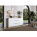Comodă Yasen Boston 160x90x35 (stejar artizanal auriu/alb)