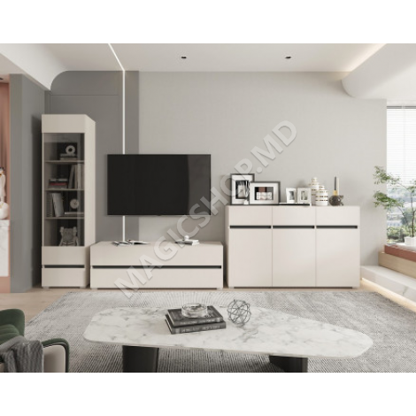 Лондонский комод KOM3D3S (кашемир/антрацит)