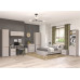 Dulap Leo 800 (cașmir/stejar artizanal)