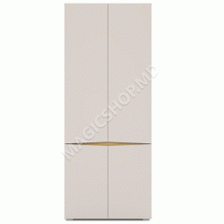 Dulap Leo 800 (cașmir/stejar artizanal)