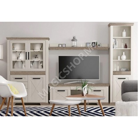 Comoda Marsel RTV167 (Frasin de zapada / stejar sonoma trufa)