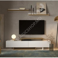 Comoda TV Milano (Nymphaea alba/Oak artizan)