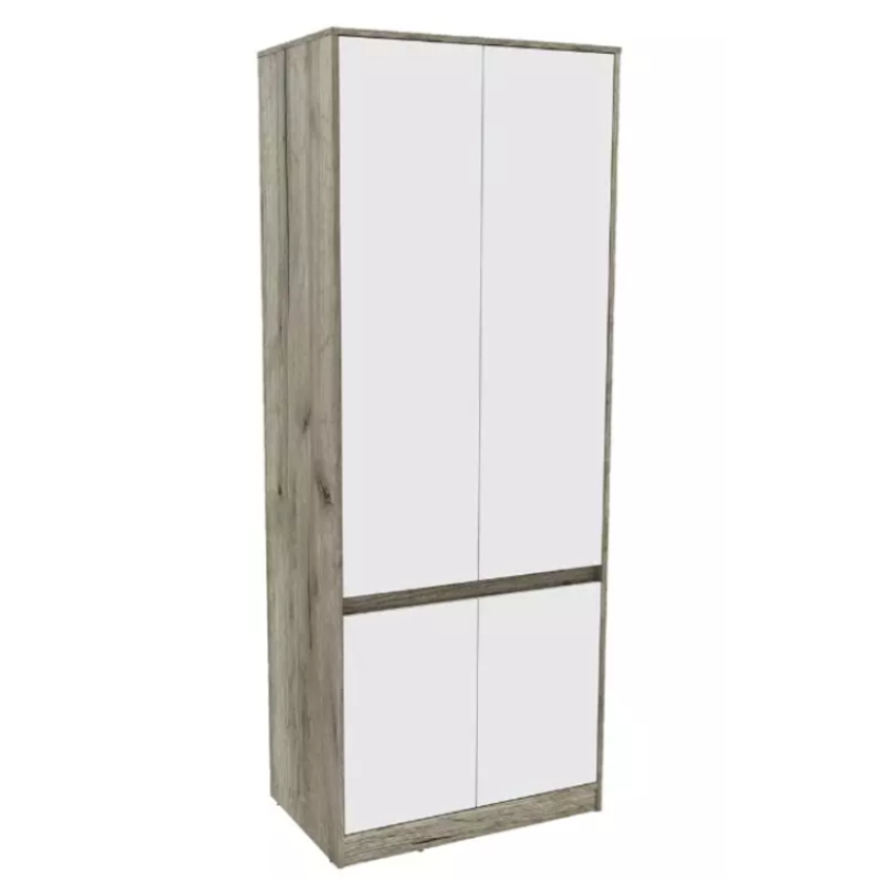 Dulap Yasen Venera 80 cm cu 2 uși și bara de haine