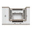 Living Yasen Veronica stejar sonoma truffle/alb