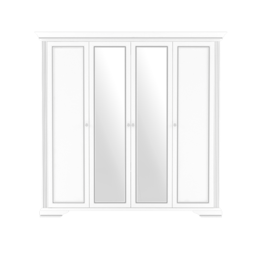 Dulap Yasen White 4D2S 