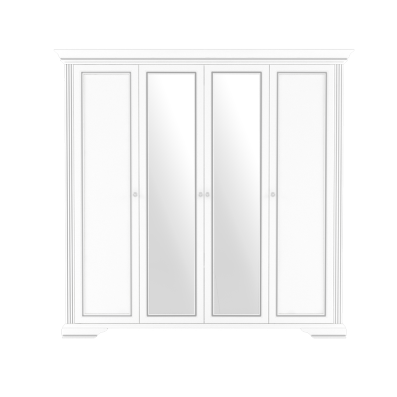 Dulap Yasen White 4D2S 