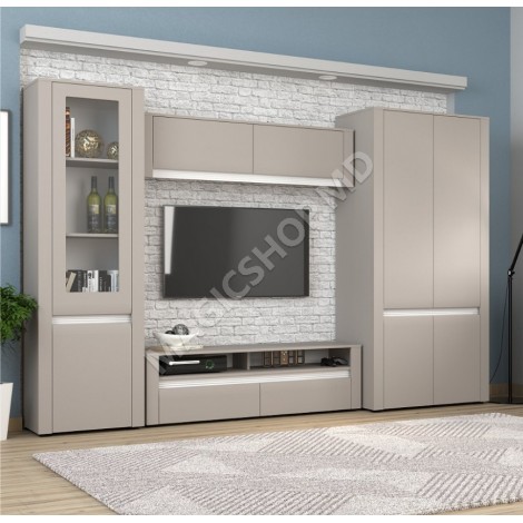 Стенка Бодена (кашемир / кашемир / белый)