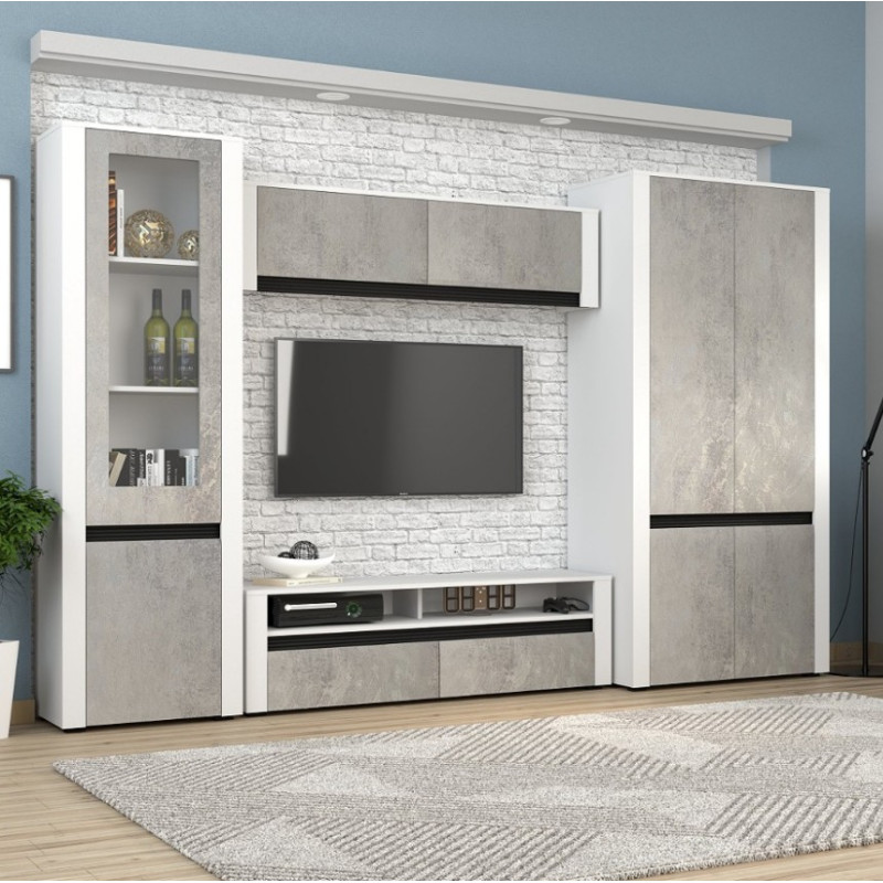 Living Yasen Bodena (cașmir/cașmir/alb)
