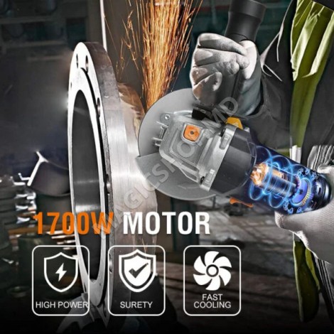 Угловая шлиф. машина 1700W MAG1700