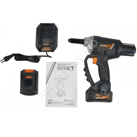 Заклепочник аккум-ный 20V MAXXT MDRG20VX2P