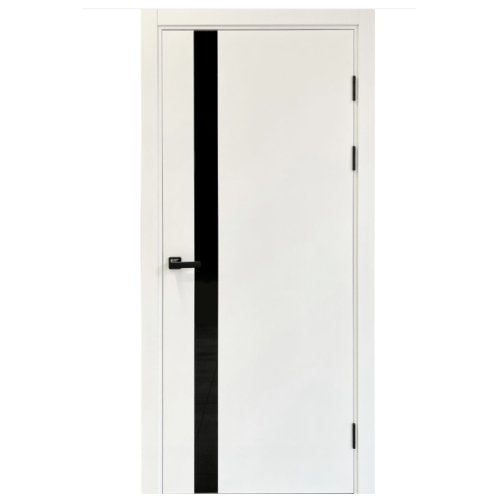 Usa interior FLAT Z1 (40,60,70,80x200 cm) Alba Email, Lacobel Negru