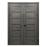 Usa interior Liberty 02BG (120x200 cm) Ciment
