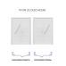 Usa interior STYLE 1 (120x200 cm) Agat Gri