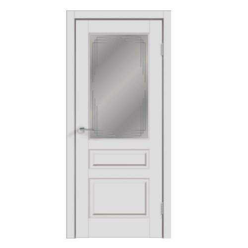 Usa interior Villa 3V (40,60,70,80x200 cm) Alb Emalit