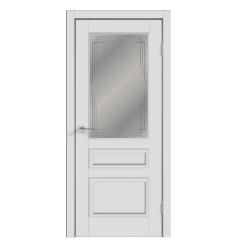 Usa interior Villa 3V (40,60,70,80x200 cm) Alb Emalit