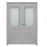 Usa interior Villa 3V (120x200 cm) Alb Emalit