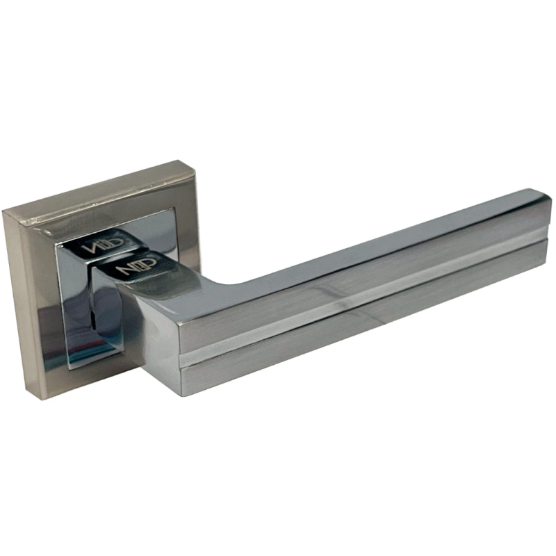 Mâner pentru ușă NP L413 Satin/Crom