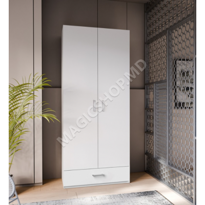 Dulap Fortuna Econobox 2 89x210 cm White