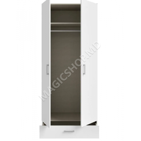 Dulap Fortuna Econobox 2 89x210 cm White