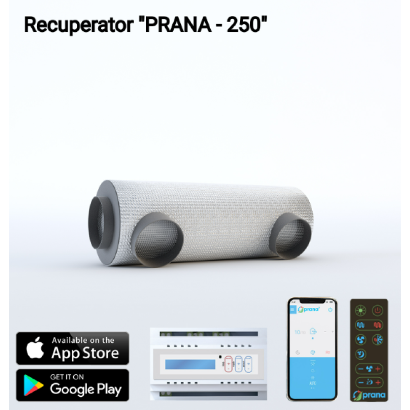 Recuperator "PRANA-250"