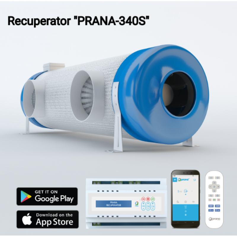 Recuperator PRANA-340S
