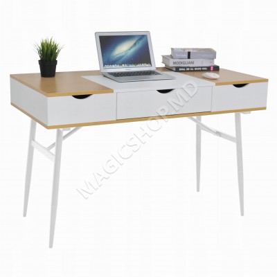 Masa de birou Jumi cu un sertar 120 cm