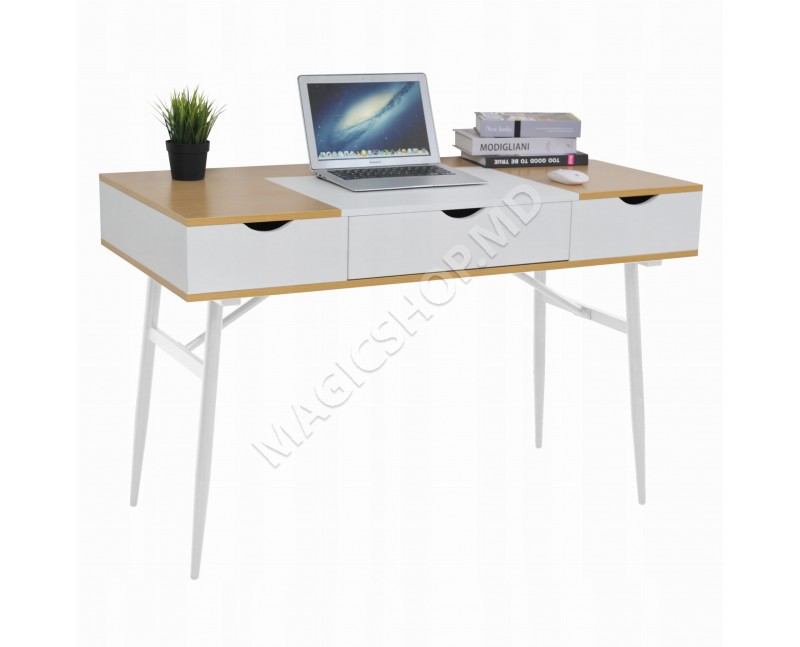 Masa de birou Jumi cu un sertar 120 cm