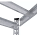 Raft metalic de depozitare Nex Titan 2160x1200x800 mm, 5 rafturi MDF, galvanizat