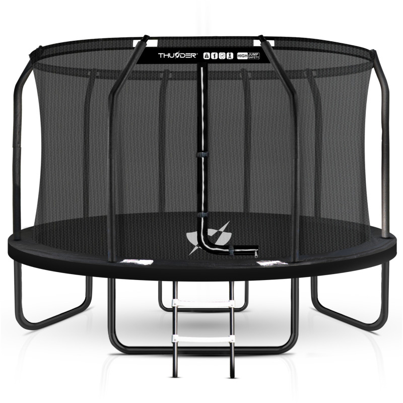 Trambulina Thunder Outside Elite 12FT (366cm) Black