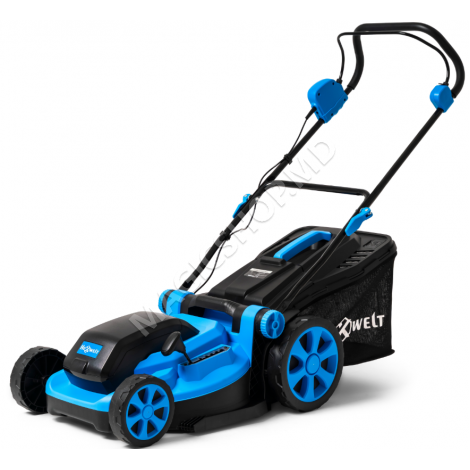 Maşina de tuns gazonul electrica HEXWELT 40 (2x baterii (4ah) 20V)