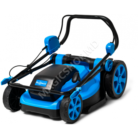 Maşina de tuns gazonul electrica HEXWELT 40 (2x baterii (4ah) 20V)