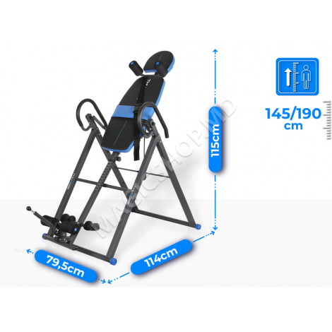Banca pentru antrenament gravitationala Thunder Baggy, maxima suportata 150 kg