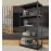 Raft metalic de depozitare Nex Budget 1800x900x400 mm, 5 rafturi metal, antracit
