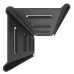 Raft metalic de depozitare Nex Budget 1800x900x400 mm, 5 rafturi metal, antracit