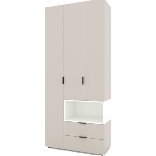 Dulap cu usi batante Nex Home A002R, 100x42x230 cm