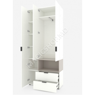 Dulap cu usi batante A002R 100x42x230 cm