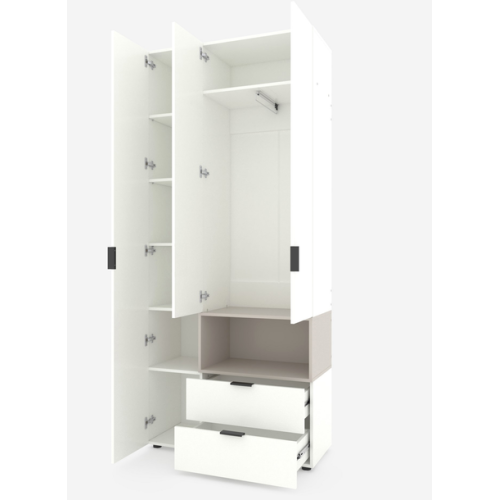 Dulap cu usi batante A002R 100x42x230 cm