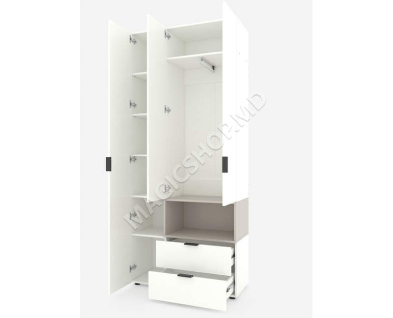 Dulap cu usi batante A002R 100x42x230 cm