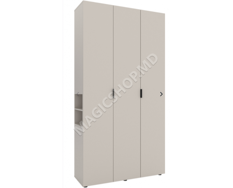 Шкаф с распашными дверями A015L, 120x42x230 см