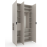 Dulap cu usi batante A015L, 120x42x230 cm