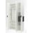 Dulap cu usi batante A015L, 120x42x230 cm, alb