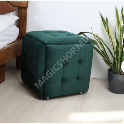 Комплект Белый раздвижной стол из МДФ + 6 стульев Karegold soft 10