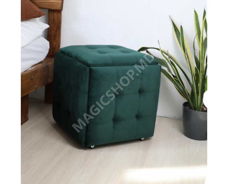 Комплект Белый раздвижной стол из МДФ + 6 стульев Karegold soft 10