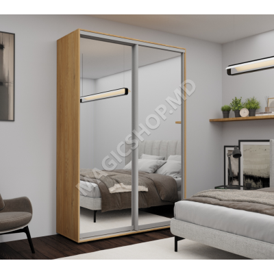Dulap cu uși glisante Oglinda 160x60x220 cm