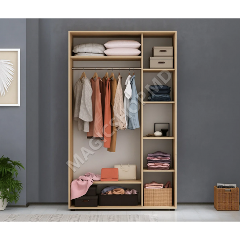 Dulap cu uși glisante Oglinda 160x60x220 cm